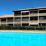 Apartmán Vue Bassin Port Ostreicole Et Lumineux Avec Piscine Et Balcon ! Andernos-les-Bains