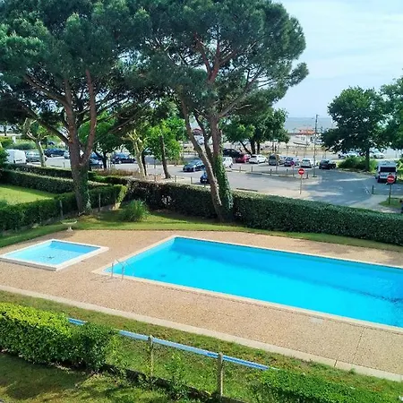 Vue Bassin Port Ostreicole Et Lumineux Avec Piscine Et Balcon ! Appartement Andernos-les-Bains